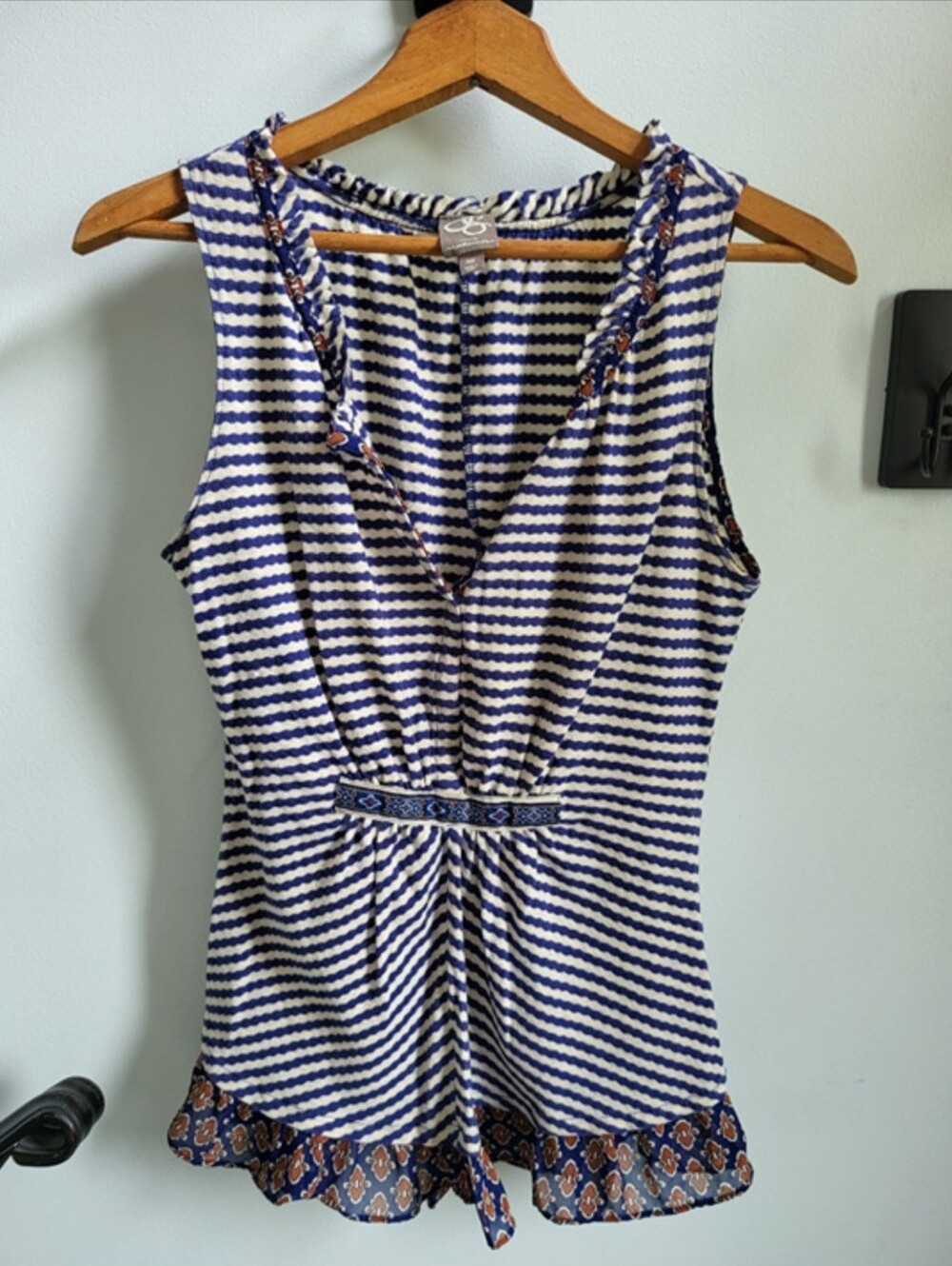 Boho Tank Top Blouse by Anthropologie One September, Size XS
